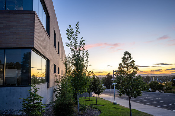 Sunset on Campus - Aug 2025