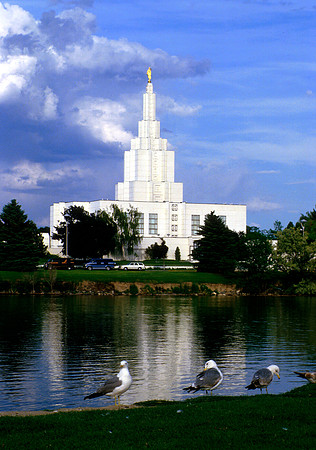 Idaho Falls Temple- June 1987