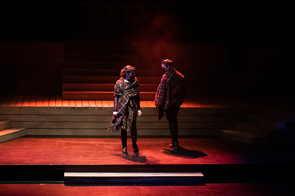 Macbeth performed with three other Shakespeare plays put on by BYUI theatre students for the Shakespeare festival.