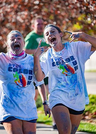 BYUI Color Run During Spirit Week