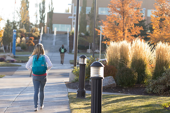 Scenes of fall on campus.