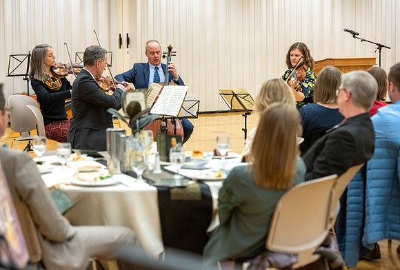 Eliza R. Snow Society, Evening of Honors, honoring Kevin Call for his years of service to the Arts.