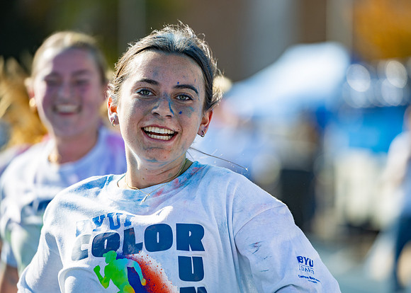 BYUI Color Run During Spirit Week