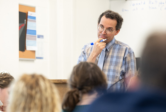 English class taught by Mark Bennion.
