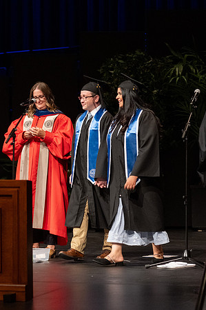 Graduates during convocation for the College of Agriculture and Life Sciences.