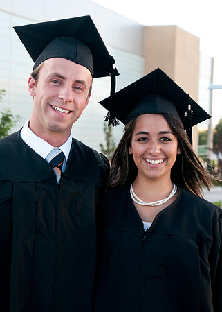 Commencement during graduation spring 2012