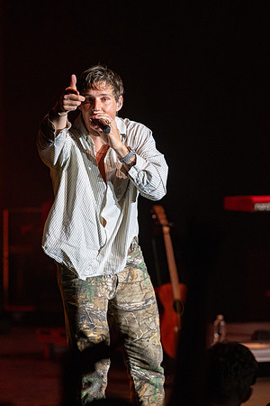 Jake Scott preforms at BYU-Idaho.