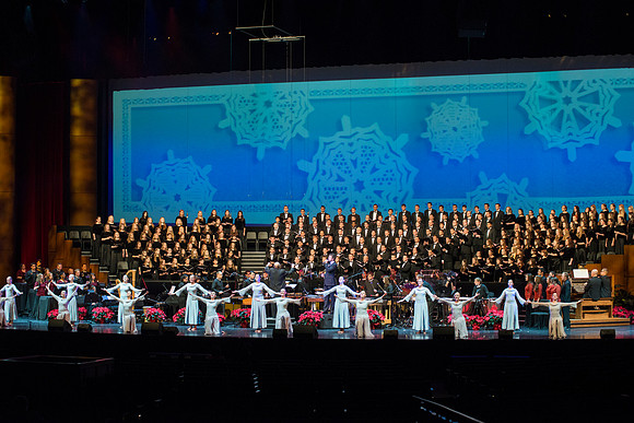 BYU-Idaho students perform in the Christmas Concert featuring Nathan Pacheco