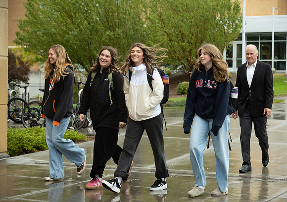 BYUI students gather for devotional in the BYU-Idaho Center.