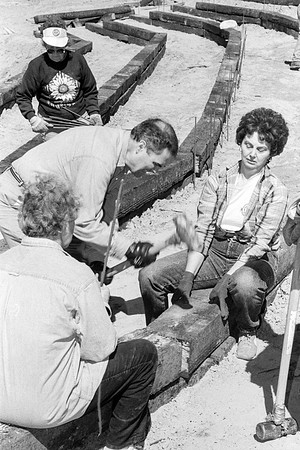 Construction of the Arboretum.