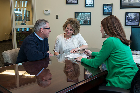Beehive Credit Union marketing photos with Brent & Gaylynn Bean.