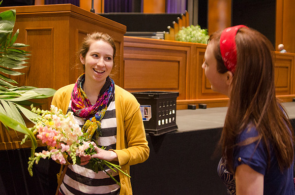 People behind the scenes to help make Devotionals at Brigham Young University-Idaho happen.