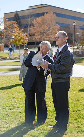 Alumni and students gather to commemorate a 125 years of Ricks College and BYU-Idaho.