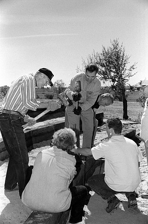 Construction of the Arboretum.