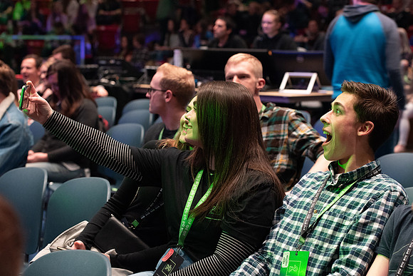 Students come to an upbeat and engaging conference that helps them network effectively and discover their passion.