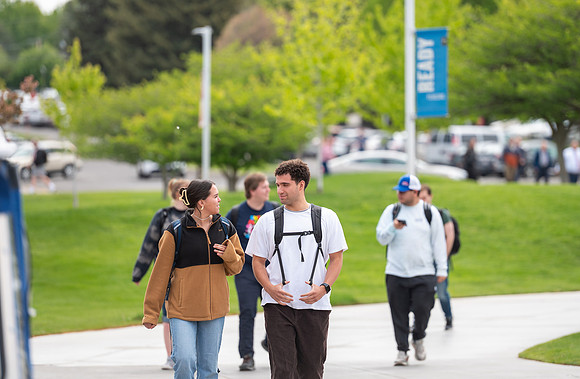 Students On Campus - May 2025