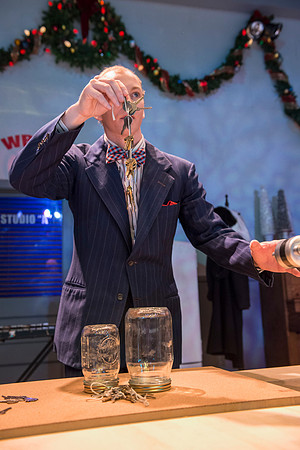 It's a Wonderful Life: A Live Radio Play, comes to life on stage at the Snow Drama Theater at BYU-Idaho.  It was written by Joe Landry and directed by Roger Merrill.