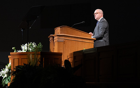 BYU-Idaho devotional with Elder James W. McConkie III, General Authority Seventy.