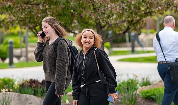 Students On Campus - May 2025