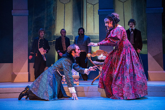 Center Stage presents a performance of Shakespeare's "A Winter's Tale." Fall Semester.
