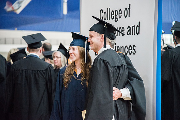 BYU-Idaho Graduation. Graduates getting ready for Commencement. Spring Semester