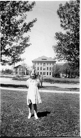 Ricks Academy. Sport Building. Lila Stucki Lawrence 1935