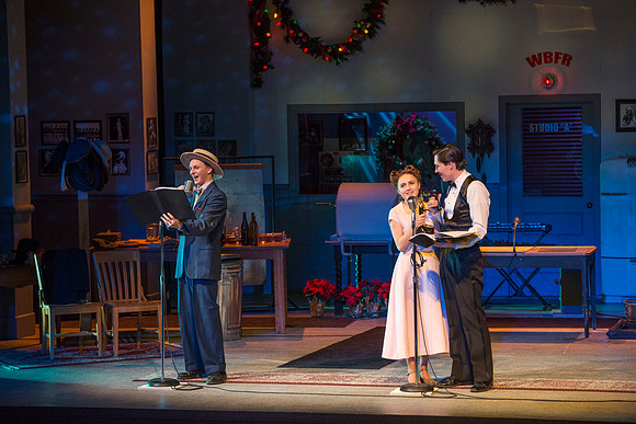 It's a Wonderful Life: A Live Radio Play, comes to life on stage at the Snow Drama Theater at BYU-Idaho.  It was written by Joe Landry and directed by Roger Merrill.