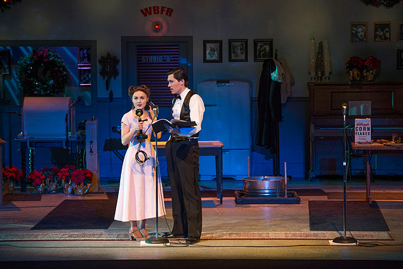 It's a Wonderful Life: A Live Radio Play, comes to life on stage at the Snow Drama Theater at BYU-Idaho.  It was written by Joe Landry and directed by Roger Merrill.