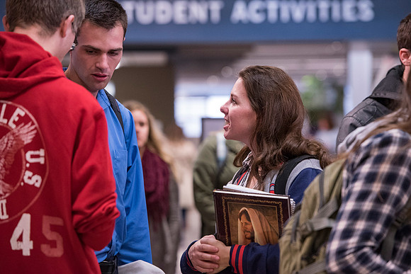 The new semester has begun at BYU-Idaho and students are already getting into the school spirit.