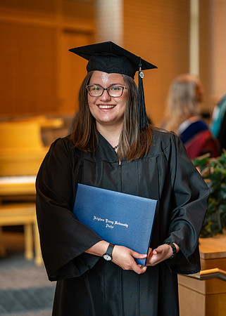 Graduates during convocation for the College of Language and Letters.