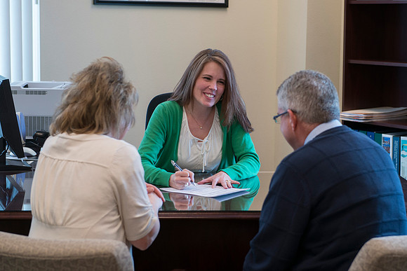 Beehive Credit Union marketing photos with Brent & Gaylynn Bean.
