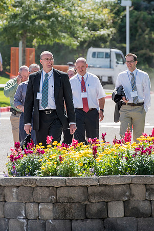 Faculty members come together in preparation of the new school year.