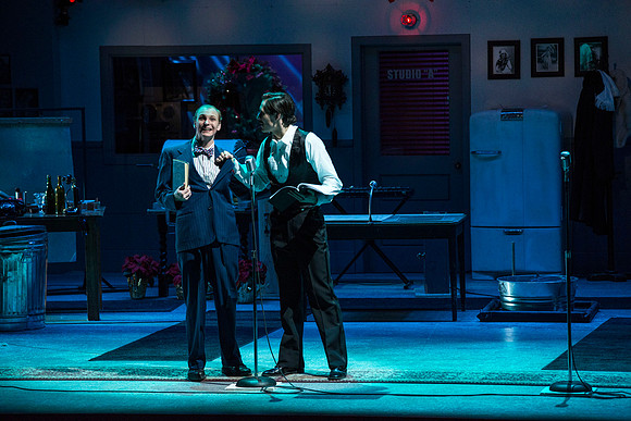 It's a Wonderful Life: A Live Radio Play, comes to life on stage at the Snow Drama Theater at BYU-Idaho.  It was written by Joe Landry and directed by Roger Merrill.