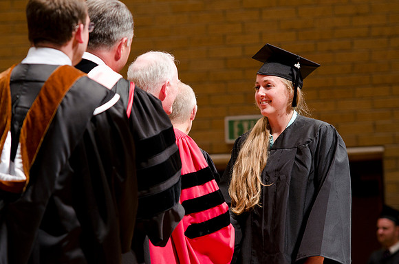 Commencement during graduation spring 2012