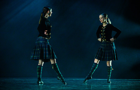 The Department of Theatre and Dance colorful Extravadance performance. Held in the Snow Drama Theatre.