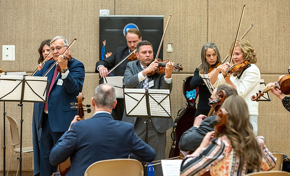 Eliza R. Snow Society, Evening of Honors, honoring Kevin Call for his years of service to the Arts.