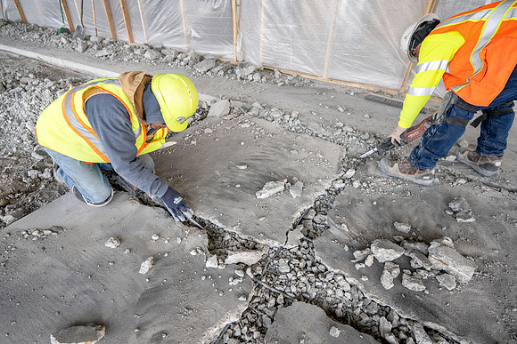 McKay Library Construction Update - Apr 2025