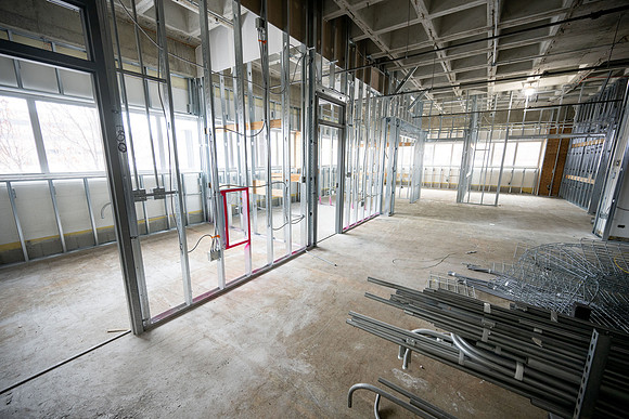McKay Library Remodel Construction - Feb 2025