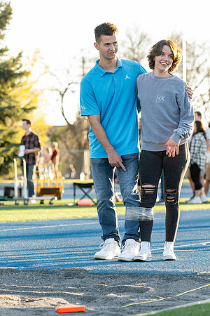 Students participate in Date Night.
