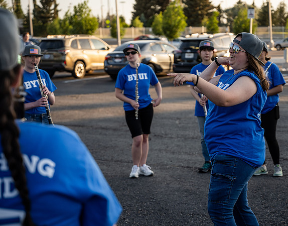 Marching Band Practice - July 2025