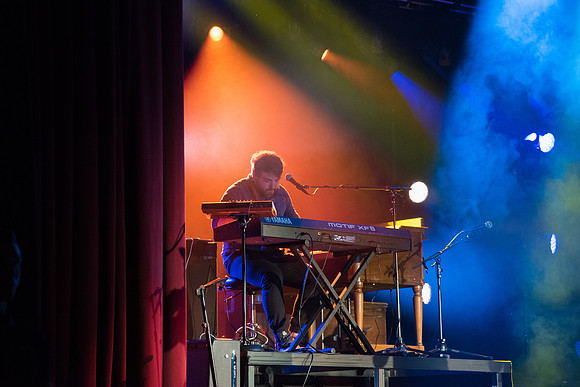 Songwriter and Singer, Mat Kearney, performs at BYU-Idaho.