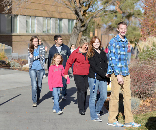 Alumni and students gather to commemorate a 125 years of Ricks College and BYU-Idaho.