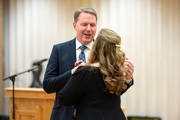 Eliza R. Snow Society, Evening of Honors, honoring Kevin Call for his years of service to the Arts.