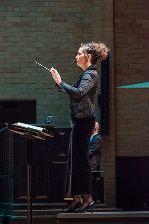 The Brigham Young University-Idaho choirs and ensembles perform in a concert together.