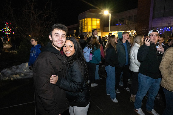 Christmas Tree lighting and festivities at BYU-Idaho.
