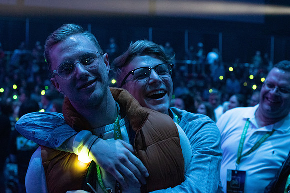 Students come to an upbeat and engaging conference that helps them network effectively and discover their passion.