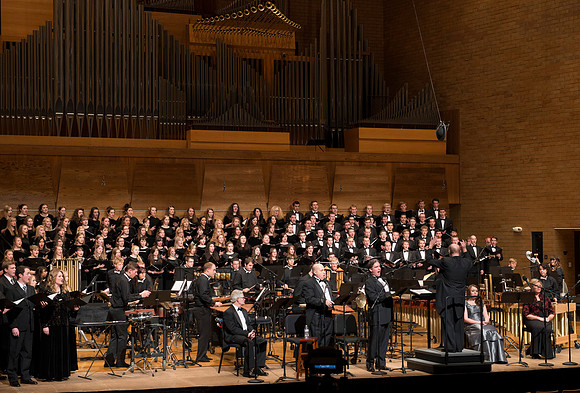 Ezekiel: Son of Man, a five-movement work about the ministry of Ezekiel. Directed by David Taylor, the performance features the RixStix Percussion Group, Univeristy Choir, Collegiate Singers, and seve