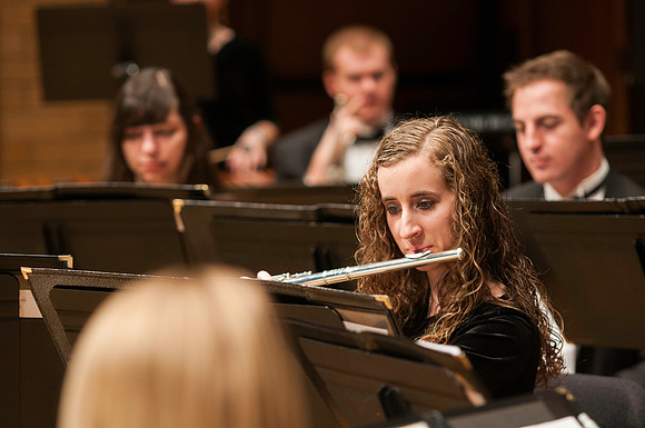 Candid shots of the BYU-Idaho Symphony Band practicing for their upcoming concert.