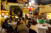 University Relations Christmas party at Jim Clark's magical musical barn.