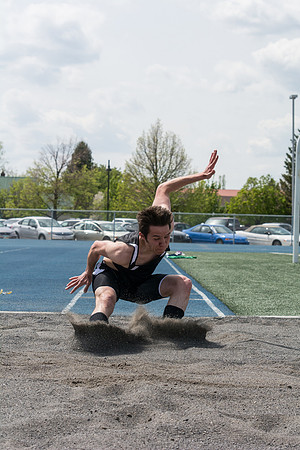 The first track meet of the 2014 Spring Semester at Brigham Young University-Idaho.